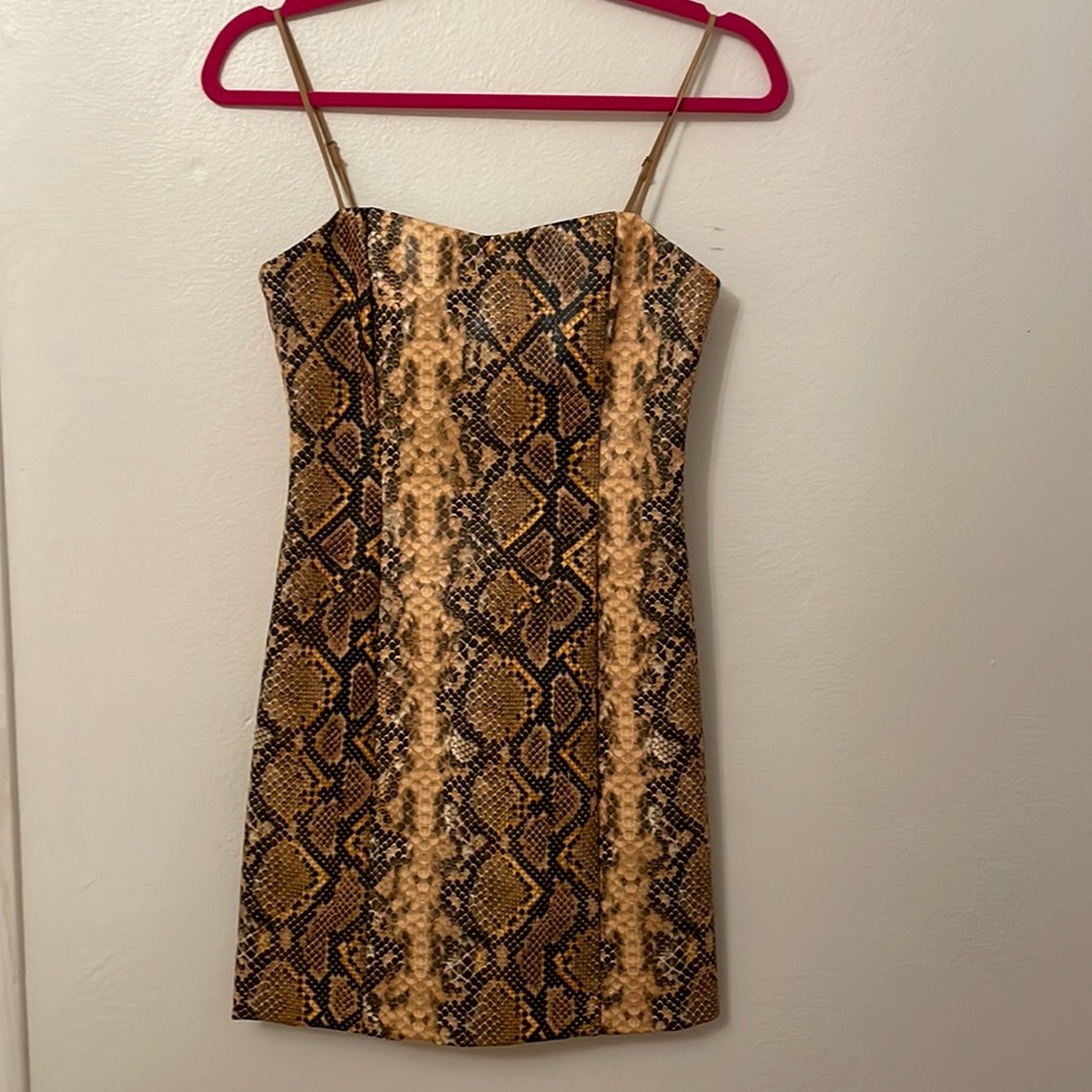 Likely Snakeskin Dress